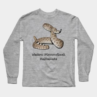 Western Diamondback Rattlesnake Long Sleeve T-Shirt